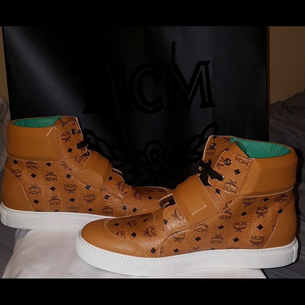 SOLD MCM high tops